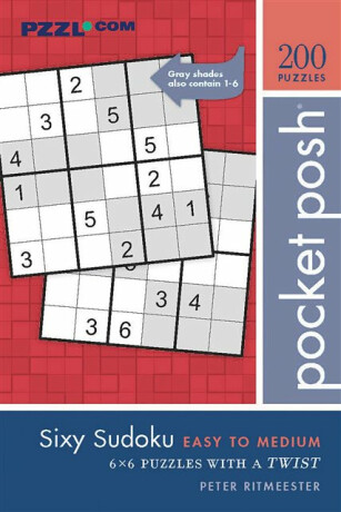 Sixy Sudoku Easy to Medium - Peter Ritmeester