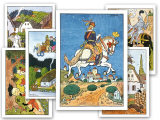 Pohlednice pohádky - Josef Lada - 