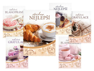 Pohlednice sr R059 E glitr+výsek+UV - 