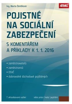 Pojistné na sociální zabezpečení 2016 - Ing. Marta Ženíšková