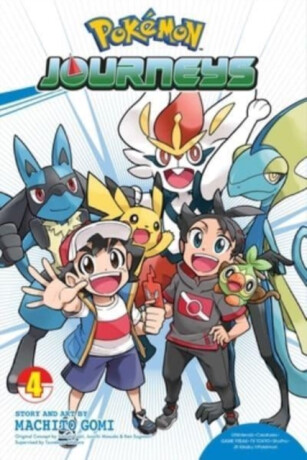 Pokemon Journeys, Vol. 4 - Machito Gomi