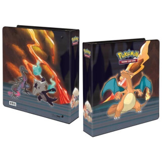 Pokémon Ultra PRO: Kroužkové album na stránkové obaly 25 x 31,5 cm - Scorching Summit - neuveden