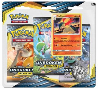 Pokémon: SM10 Unbroken Bonds 3 Blister Booster - neuveden