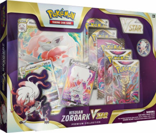 Pokémon TCG: Hisuian Zoroark VStar Premium Collection (Defekt) - neuveden