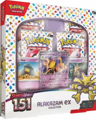 Pokémon TCG: Scarlet & Violet 151 - Alakazam ex Collection - neuveden