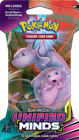 Pokémon TCG: SM11 Unified Minds 1 Blister Booster - neuveden