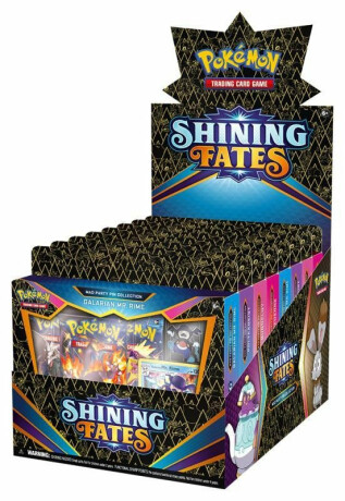 Pokémon TCG: Sword and Shield Shining Fates 4.5 - Pin Box - neuveden