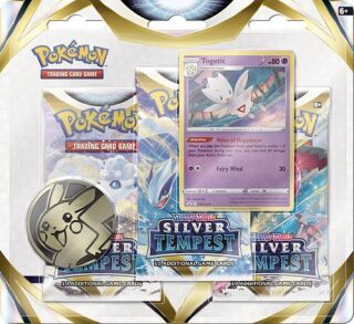 Pokémon TCG: SWSH12 Silver Tempest - 3 Blister Booster - neuveden