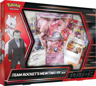 Pokémon TCG: Team Rocket’s Mewtwo ex Box - neuveden