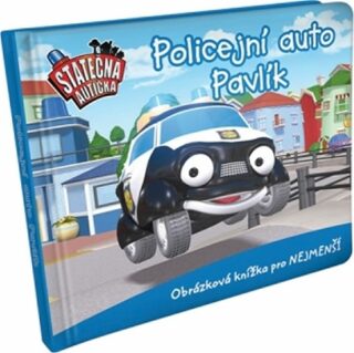Policejní auto Pavlík - leporelo kniha - Elin Ferner