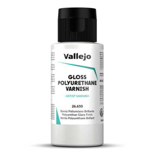 Polyurethanový modelářský lak Vallejo 60ml lesklý - 