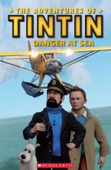 Popcorn ELT Readers 2: The Adventures of Tintin - Danger at Sea (do vyprodání zásob) - 