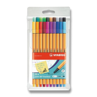 Sada Linerů Stabilo 88 20ks PVC - neuveden