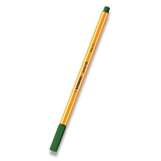 Liner Stabilo point 88 – 63 olivová zelená - neuveden