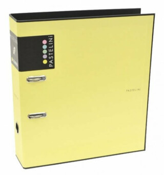 Pořadač A4 lamino páka 7cm PASTELINI žlutá - neuveden