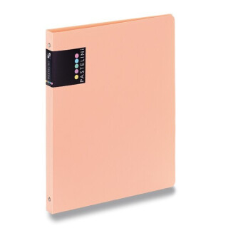 Pořadač PP A4 4kr. PASTELINI meruňková - neuveden