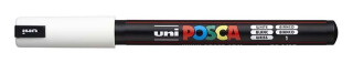 Akrylová fixa Uni Posca PC-1MR – 01 bílá - neuveden