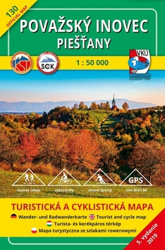 Považský Inovec Piešťany 1 : 50 000 - 