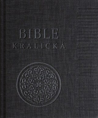 Poznámková Bible kralická černá - 