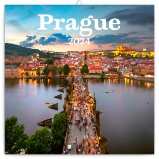 Poznámkový kalendář Praha 2024 - neuveden