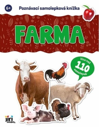 Poznávací samolepková knížka Farma - 