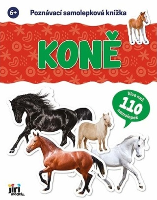 Poznávací samolepková knížka Koně - 