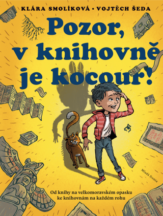 Pozor, v knihovně je kocour - Klára Smolíková