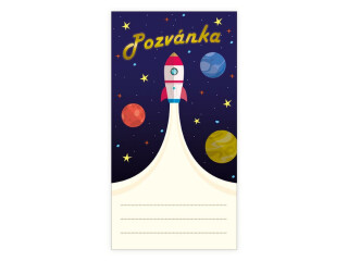 Pozvánka P014 (10ks) (190x100mm) - 