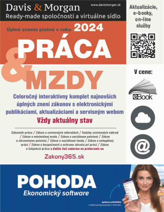 Práca & Mzdy 2024 - kolektiv autorů