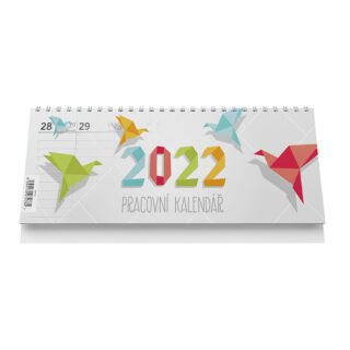 Kalendář 2022 Pracovní - stolní - neuveden