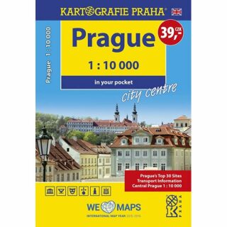 Prague City centre in your pocket 1 : 10 000 - neuveden