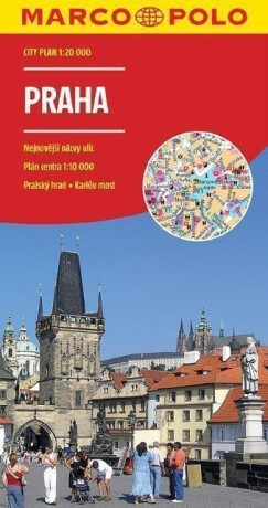 Praha 1:20 000 / mapa města - neuveden