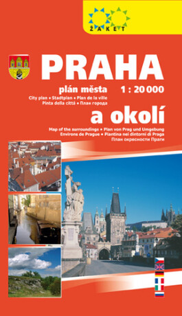 Praha plán města 1 : 20 000 a okolí /2026/ - 