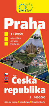 Praha 1:20 000 + Česká republika 1:1 000 000 - 