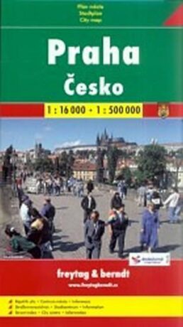 Praha + Česko mapy (1:16 000, 1:500 000) - neuveden