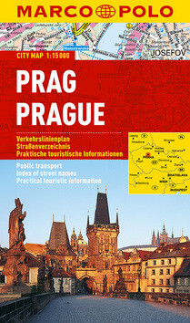Prag/Prague - City Map 1:15000 - neuveden