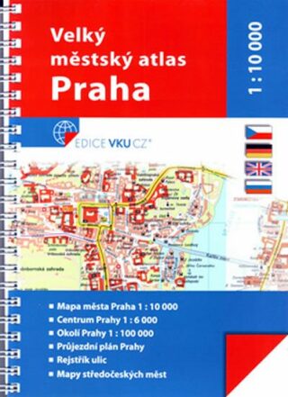Praha městský atlas 1:10 000 - neuveden