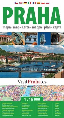 Praha - plán města 1:16 000 - neuveden
