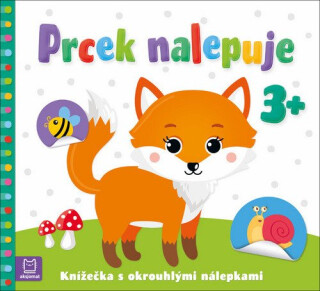 Prcek nalepuje 3+ / Knížečka s okrouhlými nálepkami - Agnieszka Bator,Sylwia Izdebska