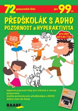 Předškolák s ADHD Pozornost a hyperaktivita - Jaroslava Budíková,Lenka Komendová