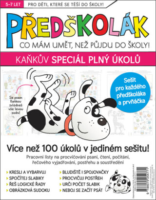Předškolák speciál Kaňkův speciál plný úkolů - kolektiv autorů