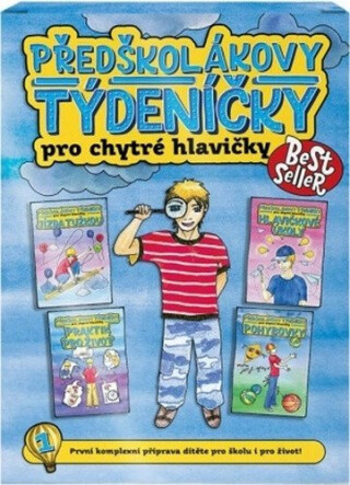 Předškolákovy týdeníčky pro chytré hlavičky - Jana Martincová,Věra Tautová