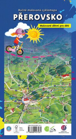 Přerovsko dětem - Ručně malovaná cyklomapa - neuveden
