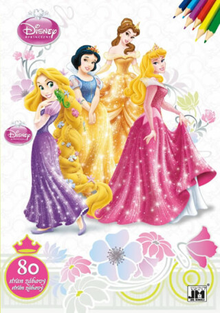 Princezny 2 omalovánka - neuveden