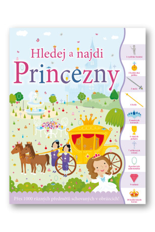 Hledej a najdi - Princezny - Linn Susie,Ellis Lauren