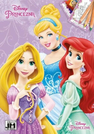 Princezny - Omalovánky A5 - neuveden