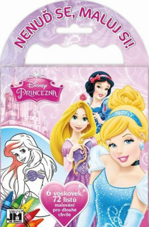 Princezny - Omalovánky na cesty - neuveden