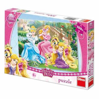 Puzzle Princezny s mazlíčky v parku - neuveden
