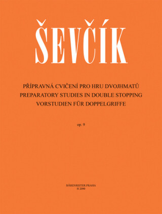 Přípravná cvičení pro hru dvojhmatů op. 9 - Otakar Ševčík