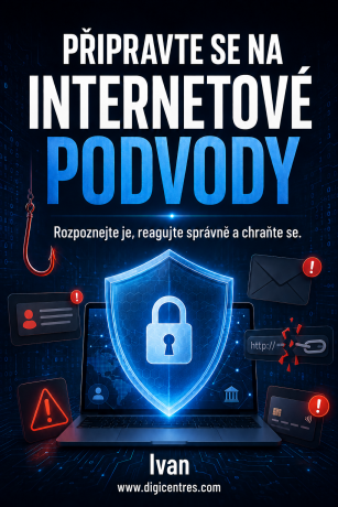  PŘIPRAVTE SE NA INTERNETOVÉ PODVODY. Rozpoznejte je, reagujte správně, a chraňte. www.digicentres.com - Ivan